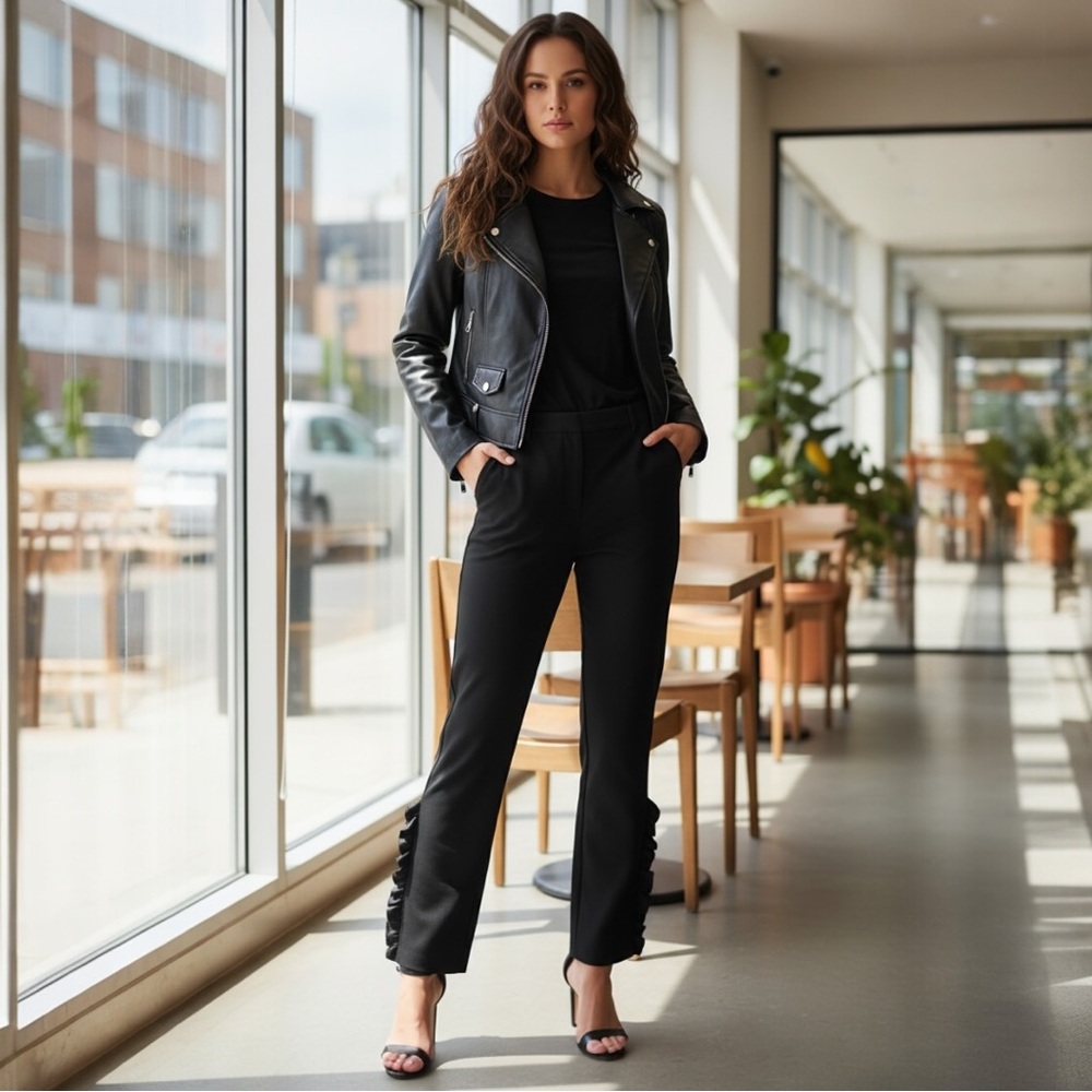NWT No21 Jacquard Ankle Trouser/Pants Size 40 $580